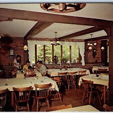 c1960s Homestead IA Bill Zuber's Dugout Restaurant German Style Baseball PC A237 picture
