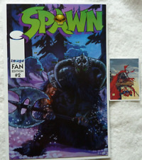 Image Comics: Spawn Fan Edition #2, NM with free custom sticker picture
