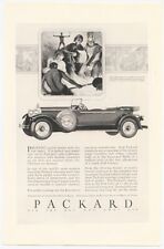 Packard Craftsmanship With Modern Exactness For Best Built Car Vintage Ad  picture