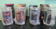2008 Complete Set Of 4 Burger King STAR TREK Collectible Glasses - New In Box picture