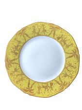 Sevres Manufacrure Hand Painted Plate Yellow 1986 picture