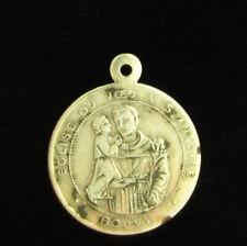 Vintage Saint Anthony Medal Religious Holy Catholic picture