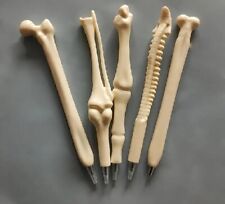 ~NEW 5pcs Novelty Bone Shape Pens~Chiropractor/Orthopedic Office~Doctors/Nurses~ picture