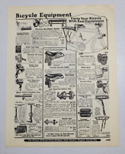 1927 Sears Roebuck Bicycle Equipment/ Automobile Robes picture