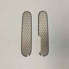 1 Pair Titanium Knife Handle Scales for 91MM Victorinox Swiss Army Knives picture