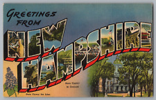 Postcard Greetings From New Hampshire, Large Letter picture