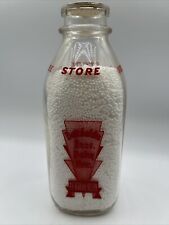 Vintage BATCHELDER'S DAIRY Quart Milk Bottle Hampton Falls New Hampshire picture