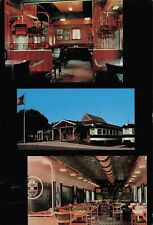 Renton WA Andy's Tukwila Station Railroad Train Diner Restaurant 6x4 Postcard E8 picture