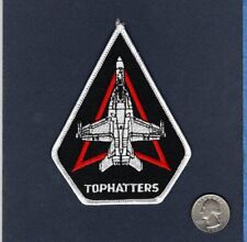 Original VFA-14 TOPHATTERS NAVY F-18 HORNET Strike Fighter Squadron Coffin Patch picture
