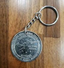 1984 Hughes Aviation Services $1 Gaming Token Keychain Las Vegas- Lucky Keychain picture
