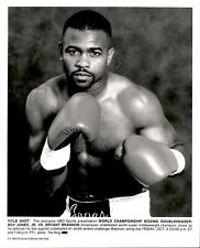 BR4 Rare TV Original Photo ROY JONES World Championship Boxing Muscles Gloves picture