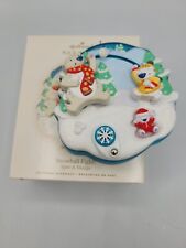 Hallmark Keepsake Christmas Ornament - Snowball Fight - Spin-A-Majig - 2008  picture