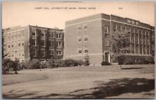 Aubert Hall University Of Maine Orono Maine Postcard K118 picture