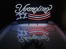 New Yuengling Lager US Flag America's Oldest Brewery Bar Neon Sign 24