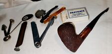VINTAGE CAREY MAGIC INCH TOBACCO PIPE, PAPYRATE Lot France PAT.3267941  ESTATE picture