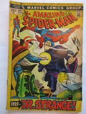 The Amazing Spiderman 109 enter Doctor Strange Marvel comics group book G+ picture