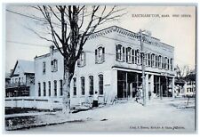 c1960's Post Office Scene Easthampton Massachusetts MA Unposted Tuck's Postcard picture