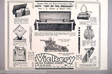 J.C. Vickery Gift Shop PRINT AD - 1931 ~~ clock, cigarette lighter, etc. picture