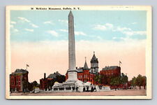 WB Postcard Buffalo NY McKinley Monument picture