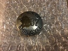 Vintage Kansas City Stock Yards Co. (K.C.S.Y) Employee ID Badge, with Hallmark picture