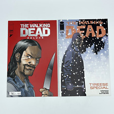 THE WALKING DEAD #1 Tyreese Special & DELUXE #27 LCSD Foil Variant 2021 Comics picture