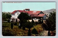Ashland OR-Oregon, Sulphur Baths, Health, Holistic Vintage c1910 Postcard picture