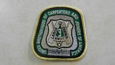 UNITED BROTHERHOOD of CARPENTERS FULLY EMBROIDERED IRISH UBC  PATCH Made USA picture