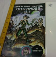 Outlander 0.1 SIGNED Jon Larkins 1 comic book 1994 NM Shadow Comix Showcase picture