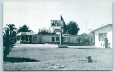 VENICE - NOKOMIS, Florida FL ~ Roadside POOL'S MOTEL c1960s  Postcard picture