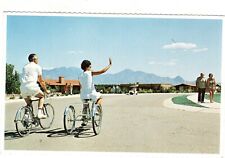 Green Valley Postcard Arizona People on Bikes picture