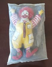 Vintage 1987 Ronald McDonald Plush Toy McDonald's  picture