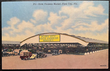 Vintage Postcard 1947 Plant City State Farmer's Market, Plant City, Florida (FL) picture