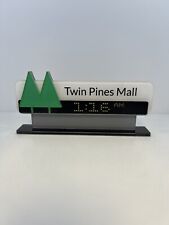 Twin Pines Mall Decorative Sign For Desk Or Shelf From Back To The Future picture