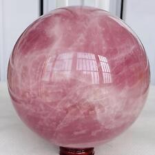 Natural Pink Rose Quartz Sphere Crystal Ball Reiki Healing 3280G picture