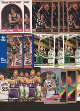 FRANK BRICKOWSKI LOT OF 45 BASKETBALL CARDS BUCKS SPURS NITTANY LIONS PENN STATE picture