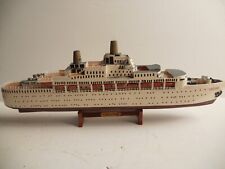 Vintage Wooden Cruise Ship Model of The Oriana picture