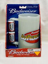 Budweiser 2000 Frosty Glow In The Dark “Whassup” Mug In Box picture
