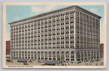 Postcard Rothschild & Co Department Store Chicago Illinois, Posted 1918 picture