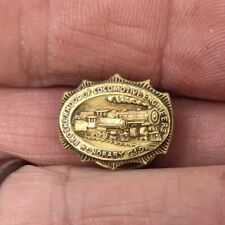 14K GOLD HONORABLE BROTHERHOOD OF LOCOMOTIVE ENGINEERS PIN picture