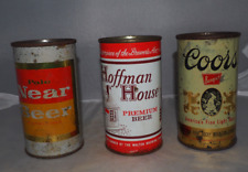Hoffman House , Coors & Near Beer  12 Oz. Flat Top  Beer Cans picture