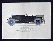 1927/28 Vauxhall 30/98 Car Large Art Print George Oliver picture