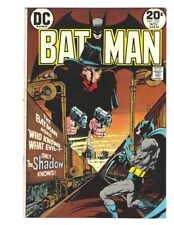 Batman #253 DC 1973 Gorgeous VF/VF+ or better Mike Kaluta Shadow Cover Combine picture