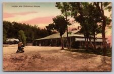 NEW MARKET VA VIRGINIA Postcard Lodge and Entrance House Exterior View picture