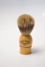 Vintage Ever Ready Set In Rubber 351A Shaving Brush Badger Hair Cracked picture