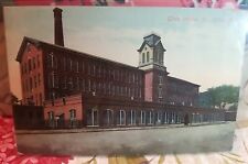 GLOBE WOOLEN COMPANY Utica, New York used 1909? VINTAGE Postcard picture
