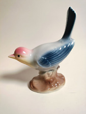 VIntage Porcelain Bluebird Bird Figurine Royal Copley 6