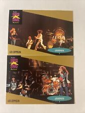 1991 Pro-Set ~ Music Super Stars - LED ZEPPELIN - 2 Legends Cards #23 & #25 picture