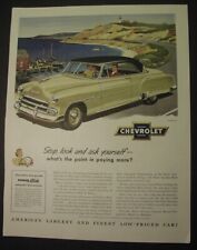 41 ads - CHEVROLET in the 1950s; Chevy Bel Air & Styleline, etc., 1950-1959 picture