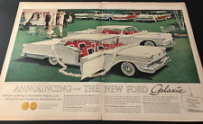 1959 Ford Fairlane Galaxie 500 - Vintage Original Automotive Print Ad / Wall Art picture