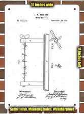 Metal Sign - 1874 Barbed Wire Patent- 10x14 inches picture